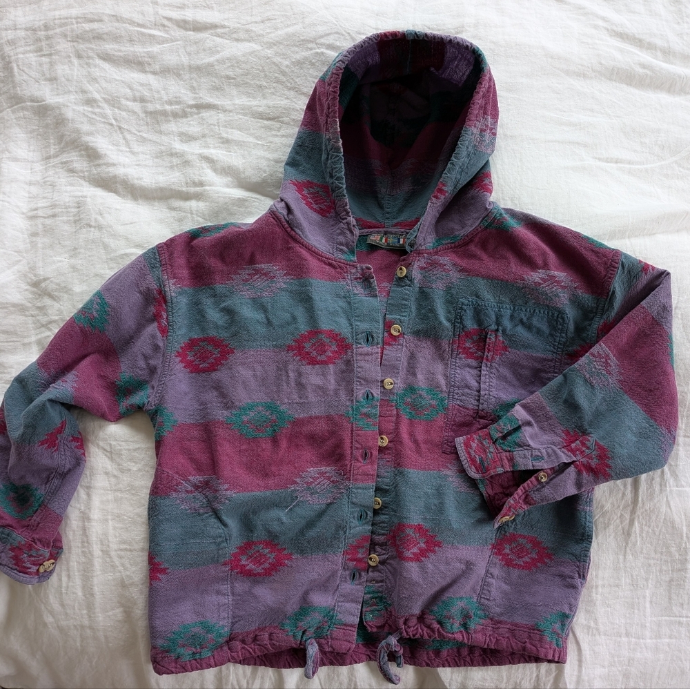 90s 100% Cotton Shacket